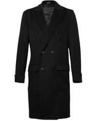 Franzese Collection - Stefano De Martino Double-Breasted Coat - Lyst