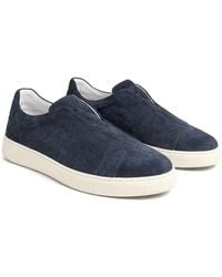 Poche Paris - Suede Sneakers - Lyst