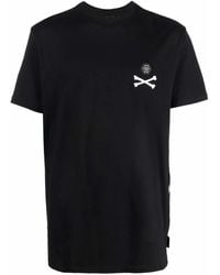 Philipp Plein - Skeleton Print T-Shirt - Lyst