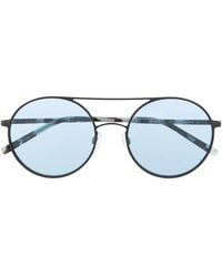 DKNY - Aviator-Frame Tinted Sunglasses - Lyst
