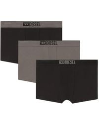 DIESEL - Drie Umbx-Damien Boxershorts Met Logo - Lyst