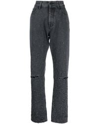 Jacob Cohen - Distressed-Finish Straight-Leg Trousers - Lyst