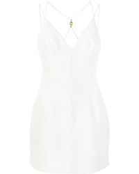 Manning Cartell V-neck Mini Dress - White