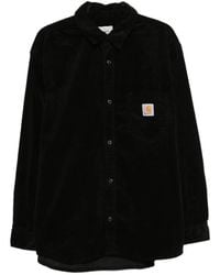 Carhartt - Loyde Corduroy Logo-Patch Shirt - Lyst