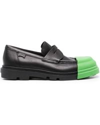 Camper - Junction Removable-Toecap Leather Loafers - Lyst
