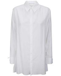 Yohji Yamamoto - String-Detail Shirt - Lyst