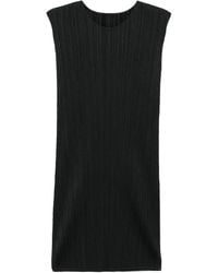 Pleats Please Issey Miyake - プリーツ ミニドレス - Lyst