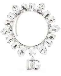 Dolce & Gabbana - Ear Cuff Con Cristalli - Lyst