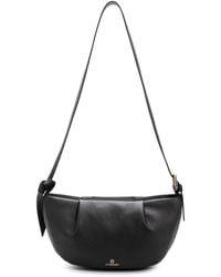 La Portegna - Claudia Leather Shoulder Bag - Lyst