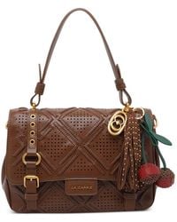 La Carrie - Sac Porté Épaule Labyrinth Atena En Cuir - Lyst