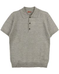 Barena - Marco Slissa Mélange-effect Polo Shirt - Lyst