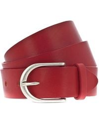 BGM LABEL - Buckle-Fastening Leather Belt - Lyst