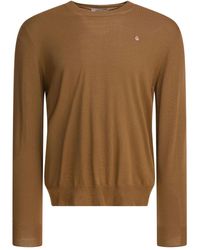 McQueen - Crew-Neck Wool Sweater - Lyst