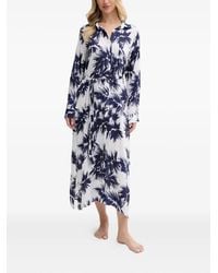 DKNY - Floral-Print Shirt Dress - Lyst