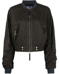 DIESEL - G-Noak Bomberjack Met Rits - Lyst