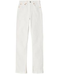 RE/DONE - High-Rise Skinny Boot Jeans - Lyst