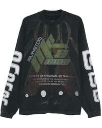 RRR123 - Graphic-print long-sleeve T-shirt - Lyst