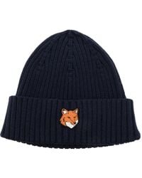 Maison Kitsuné - Muts Met Logopatch - Lyst