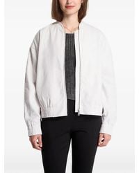 Calvin Klein - Logo-Embroidered Bomber Jacket - Lyst