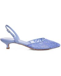 Ginissima - Ines Lace Slingback Pumps - Lyst