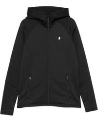 Peak Performance - Logo-Print Zip-Up Sweatshirt - Lyst