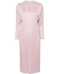 Pleats Please Issey Miyake - Robe plissée Monthly Colours January - Lyst