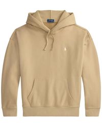 Polo Ralph Lauren - Pony-Embroidered Logo-Print Hoodie - Lyst