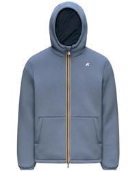 K-Way - Jack St Warm Reversible Hooded Jacket - Lyst