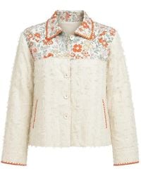 DHĀĀRI - Embroidered Reversible Jacket - Lyst