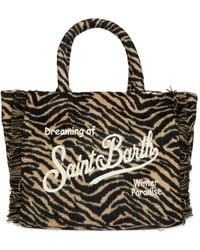 Mc2 Saint Barth - Colette Tote Bag mit Zebra-Print - Lyst