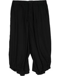 Yohji Yamamoto - Pantalones con cordones en la cintura - Lyst