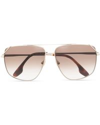 Victoria Beckham - Navigator-frame Tinted Sunglasses - Lyst