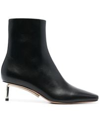 Off-White c/o Virgil Abloh - Allen Ankle Boots, 100% Calf Leather - Lyst
