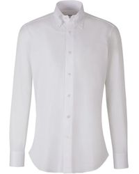 Fray - Piqué Cotton Shirt - Lyst