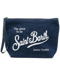 MC2 Saint Barth - Zip Clutch Bag - Lyst