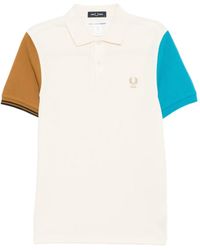 Comme des Garçons - X Fred Perry Poloshirt Met Colourblocking En Korte Mouwen - Lyst