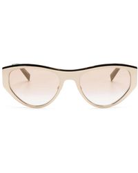 Givenchy - Cutout-Logo Cat-Eye Sunglasses - Lyst