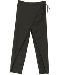 St. Agni - Rouleau Wrap Trousers - Lyst