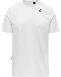 K-Way - Leonide Logo-Detail T-Shirt - Lyst