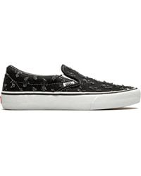 Vans - X Supreme Slip-On Pro Hole Punch Denim" Sneakers - Lyst