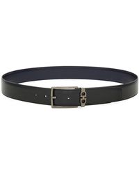 Ferragamo - Reversible Gancini leather belt - Lyst