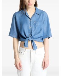 Tommy Hilfiger - Camicia A Maniche Corte - Lyst