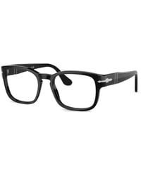 Persol - Brille Mit Eckigem Gestell - Lyst