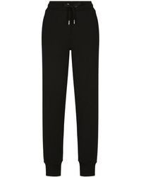 Dolce & Gabbana - Jersey jogging Pants With Embossed Logo - Lyst