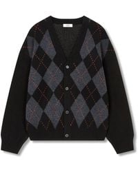 Studio Tomboy X - Cardigan Mit Argyle-Muster - Lyst