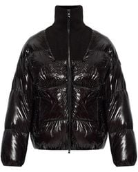 DIESEL - Plumífero Con Panel De Canalé - Lyst