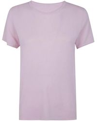 Majestic Filatures - Crew-Neck T-Shirt - Lyst