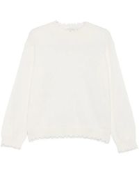 Antonelli - Jersey con dobladillo deshilachado - Lyst