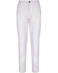 Eleventy - Pantalones De Pana Con Cierre De Botón - Lyst