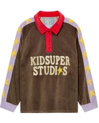 Kidsuper - Pull Stars Rugby En Velours - Lyst